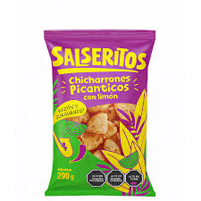 SALSERITOS CHICHARRONES PICANTES CON LIMON 60GR